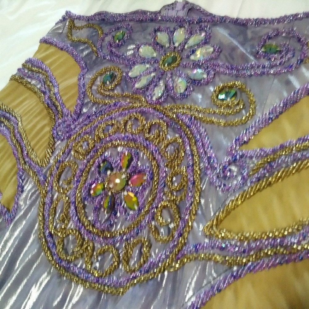 Belly dancer top & skirt set - Picture 4 of 4